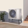 Adjustable Mini Split Ground Stand Heavy Duty Condenser Stand for