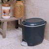 Addis Premium Deluxe Bathroom Office Pedal Bin with inner, 3.5