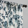 HPD Half Price Drapes PRTW-D40-108 Printed Cotton Twill Curtain (1