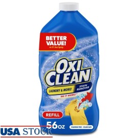 Unbranded Laundry Stain Remover Spray Refill Fast Acting Multi-Surface Cleaner 56oz New