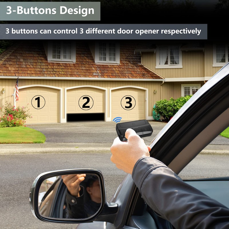 Universal Garage Door Opener Remote Compatible with LiftMaster Chamberlain Genie