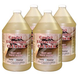 Commercial Carpet Extraction Cleaner and Shampoo. Heavy-duty carpet cleaner for use in all extraction type machines.-4 gallon case