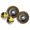 Gloria Steel Wire Grout Brush Set of 2, Original Accessories,