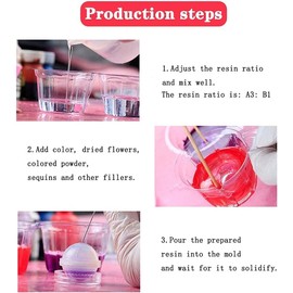 HASTHIP® Kit de 109 Piezas Moldes de Silicona para Resina Epoxi,Moldes Letras y Números,para Manualidades DIY Joyería Pulseras y Llavero con Bolsa Almacenamiento