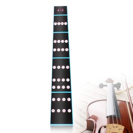 Violin Finger Guide, 4/4 Violin Fretboard Stickers, Violin Notes Stickers, Stringed Musical Instruments Fretboard Marker for Beginner