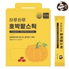 Juupjaengi 호박팥스틱 100포 실속형 Pumpkin Red Bean Stick 100 Sachets Bulk Pack