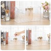 ELLDOO Rollerball Perfume Organizer, 24 Spaces Clear Acrylic Perfume Storage