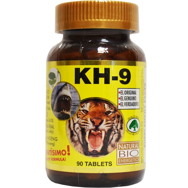 ELP ESSENTIAL Kh 9 Multivitamin Tablets Natural Bio Energetics Mineral Herb Amino Enzymes (90 Tablets)