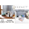 EXZACT Coffee Capsule Cube 15cm Acrylic, Coffee Pod Basket Organiser