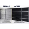 Garage Door Insulation Kit Black Reflective Foam Thermal Barrier 16x7