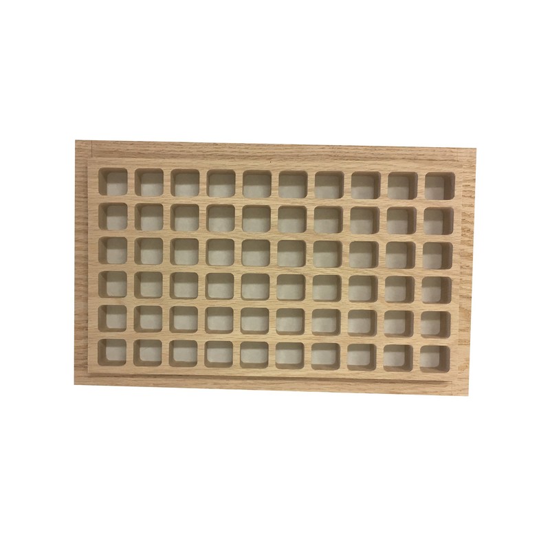 6 Inch x 10 Inch Red Oak Hardwood Vent Floor