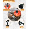 YOUTUOY 5 in1 Candle Accessory Set with Rechargeable Candle Lighter,