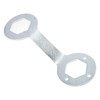 Tofficu High-strength Washing Machine Hand Wrench 36/38mm Spanner Nut Removal