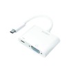LogiLink UA0259 USB-C to VGA Charging Adapter White