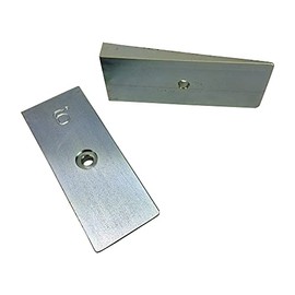 WFO Concepts 2" Wide Steel Degree Shims - Set of 2 (6° Degree)