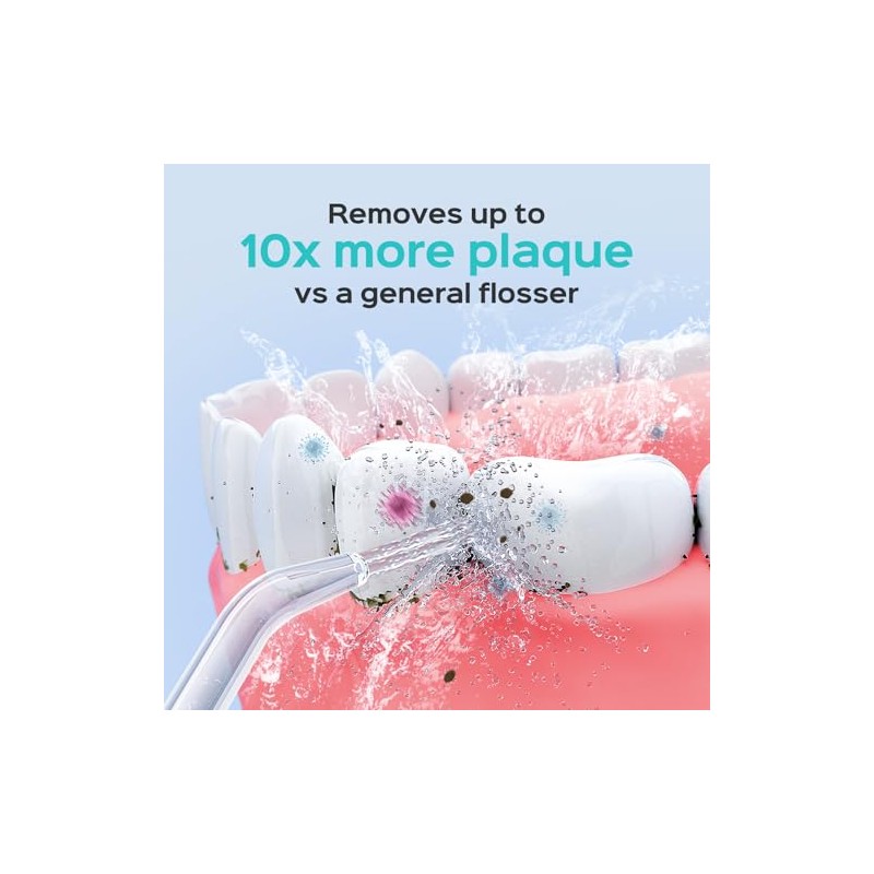 COSLUS E1 Electric Water Flosser for Teeth: Professional Dental Pick