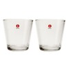 iittala Cartio Tumbler, 7.4 fl oz (210 ml), Clear Pair