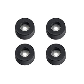 KROYWACHS DJ Speaker Cabinet Rubber Feet for Speaker Cabinets and Flight Case， Repair Kit Accessories Woofer 4PCS 38x19mm for Home Theater Karaoke