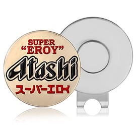 Don Flyee Golf Marker Magnet Atashi Super Eroy Alloy Hat Clip E0030