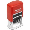 MaxMark 2000 Dater - Sello de fecha autoentintado, color rojo