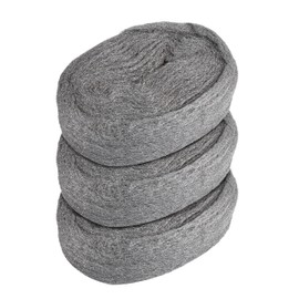 JSMTKJ 4 Rolls Steel Wool Against Mice Polishing Steel Wool Stainless Steel Grade 0000 Steel Wool Fine Reusable for Holes Wall Cracks of Home, Garden, Cleaning and Polishing