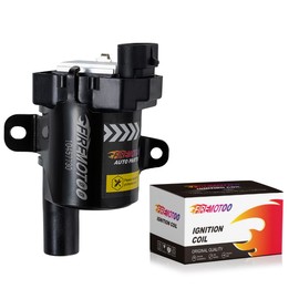 FIREMOTOO Paquete de 1 bobina de encendido compatible con Chevy GMC Silverado 1500 2500 Tahoe Suburban Express Sierra Savana Yukon XL Escalade V8 4.8 5.3 6.0L UF262 D585 C1251 19005218 12563293 1045
