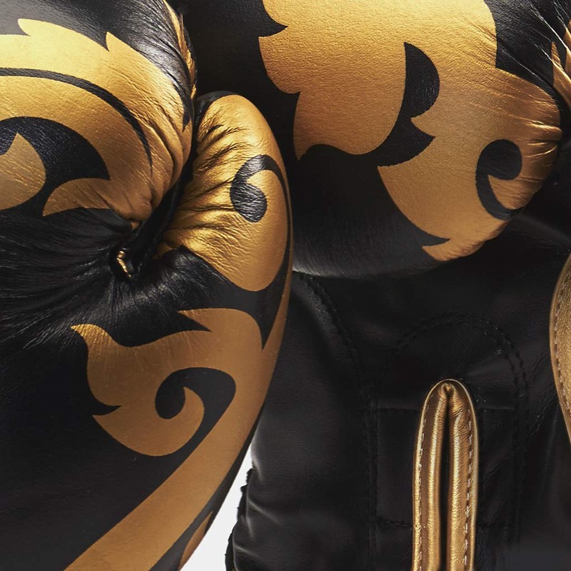 LEONE 1947 Muay Thai Boxing black black Size:10 Oz