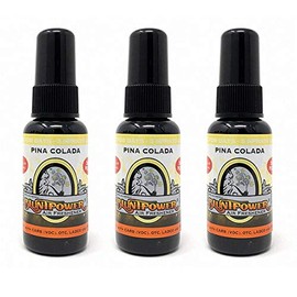BluntPower (Pinacoloda, 3 Pack) Concentrated Air Freshener - Premium Oil Based Air Freshener Spray For Home and Car - Long-Lasting Bathroom Spray, Car Freshener, & Odor Eliminator Spray