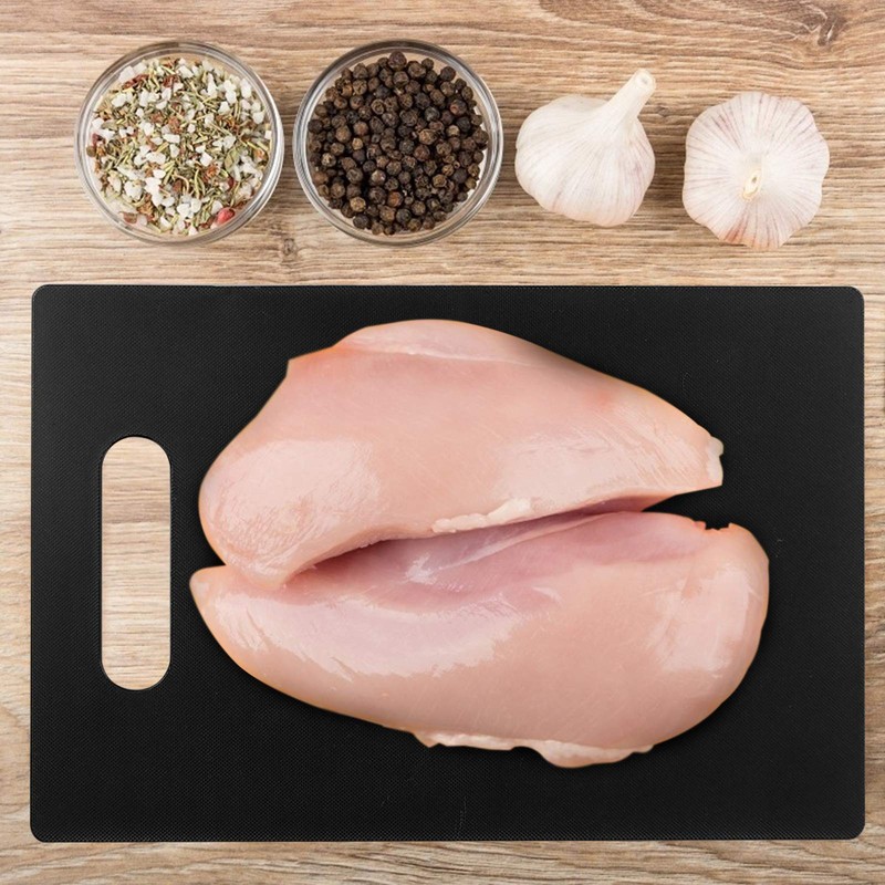 Yarebest Rectangular Chopping Board, Kitchen Plastic Cutting Board, Set of