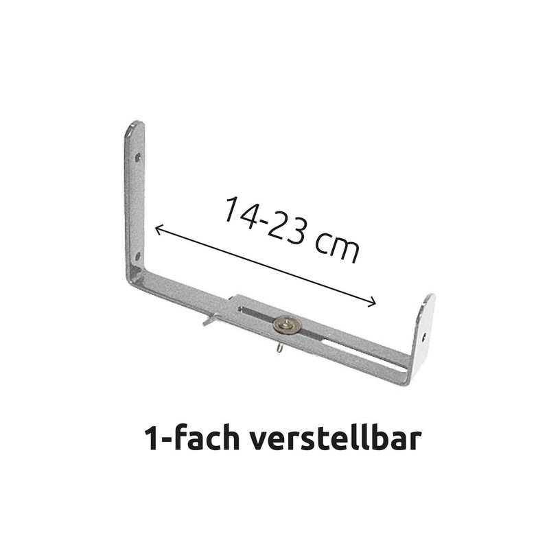 bellissa Pack of 2 (1 Pair) Flower Box Brackets -