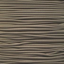 Golberg 1/8 Inch Diameter Shock Cord - Elastic Stretch Rope for Custom Bungee Lengths - (Tan, 10 Feet)