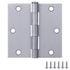 Design House 6-Pack Brushed Chrome Interior Door Hinges – 3.5-inch