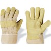 88 Pawa Glove Pig Grain Leather Lined – Light Yellow