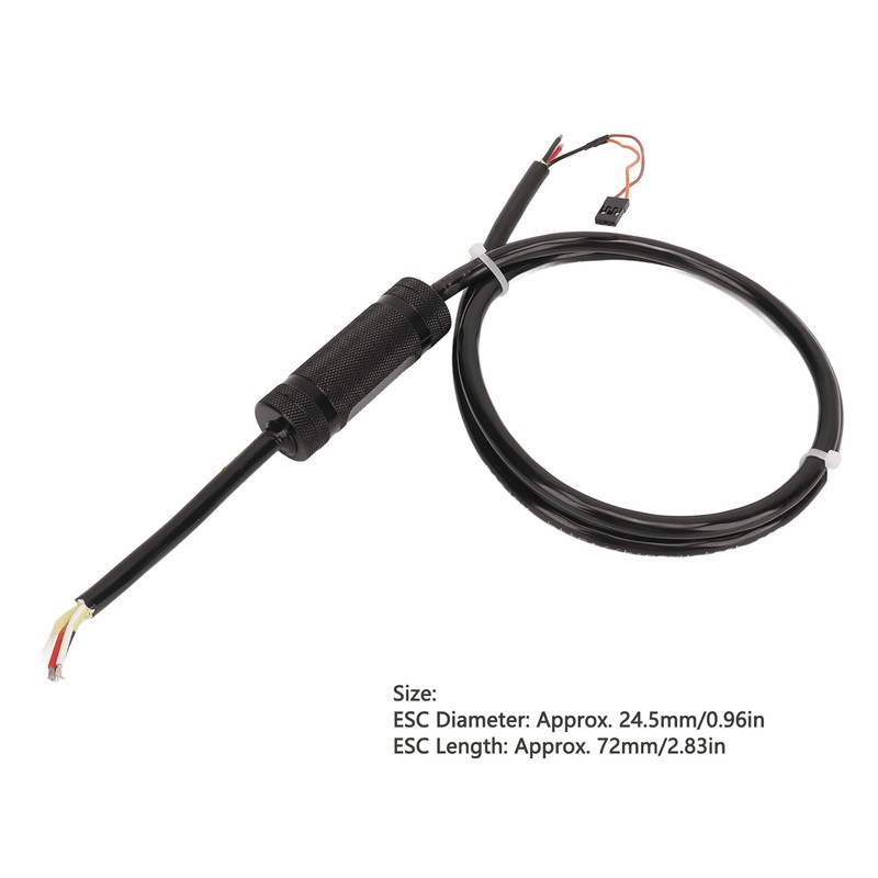 30A Brushless ESC Professional 2‑6S Full Metal CNC Machined Waterproof