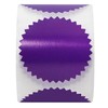 Hycodest 2" Certificate Paper Reward Stickers Embossing Labels with Serrated
