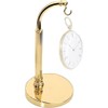 TAURISH Pocket Watch Display Stand - Half Arch Chrome, Brass