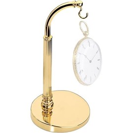 TAURISH Pocket Watch Display Stand - Half Arch Chrome, Brass Metal Holder