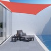 AsterOutdoor Sun Shade Sail Rectangle 6' x 10' UV Block