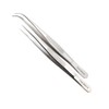2 Multifunction Micro Surgical Forceps Stainless Steel Lab Tweezers with