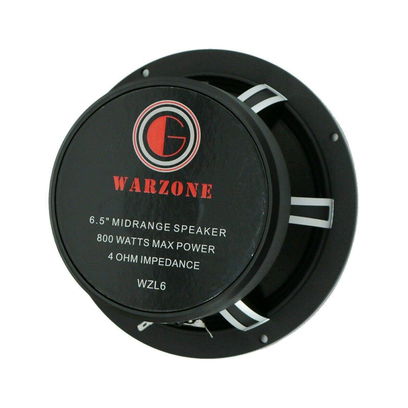 Gravity WZL6 6.5-Inch Car Audio Coaxial Speaker Midrange Bullet Loud