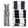 SxClub Women's Casual Wide Leg Jumpsuits Sexy Spaghetti Strap Striped