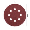 Secwell Pack of 20 Sandpaper 180 mm Velcro Sanding Discs
