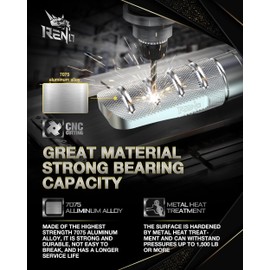 RENO Motorcycle Foot Pegs, 360° Roating Rear Passenger Footpegs Footrest Rest Pedals Compatible with GSR600 750 / GSX1300 HAYABUSA/GSX-R600 R750 R1000 S125 / GSX-S 750 1000 / SFV 650 Gladius