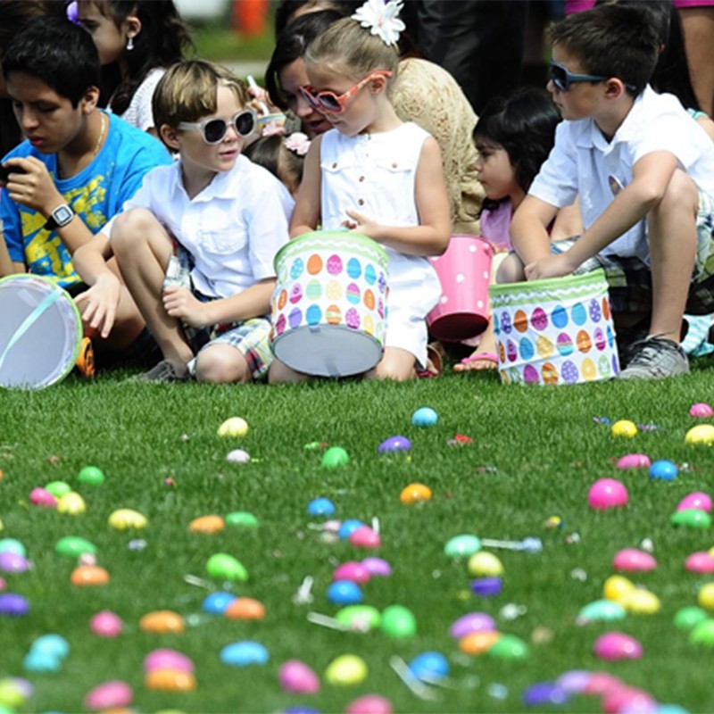 Doublink Easter Eggs 6 cm Plastic + Easter Egg Hanger