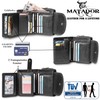MATADOR Genuine Leather Women's Wallet RFID Protection Wallet Compact Leather,