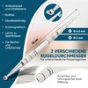 Remos acupressure pen 13 cm Stainless Steel 2/4.5 mm Diameter Small/Large Ball