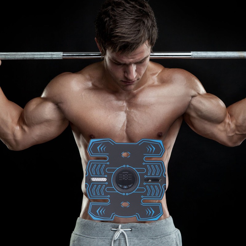 Muscle Toner Abs Stimulator Rechargeable Muscle Training Belt Abdominal Toning