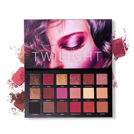 Professional 18 Pigmented Eye shadow, 10 Matte + 8 Shimmer, Velvet Texture Blendable Long Lasting Eyeshadow Palette