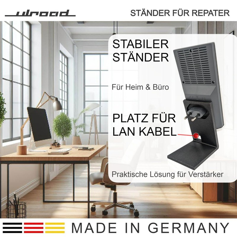ULROAD Stand Suitable for AVM Fritz Repeater 1200 1750E 2400