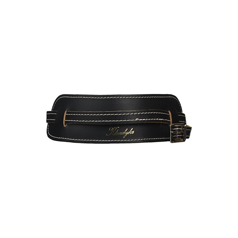 Klondyke Cradle Style Leather Banjo Strap with Sheepskin Pad -